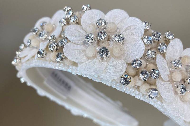 Bridal Flower Headband