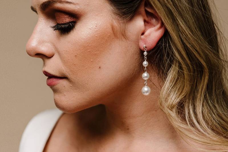 Arianna Pearl Bridal Earrings