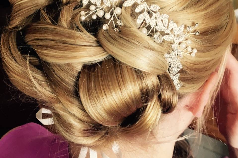 Bridal hair Norfolk
