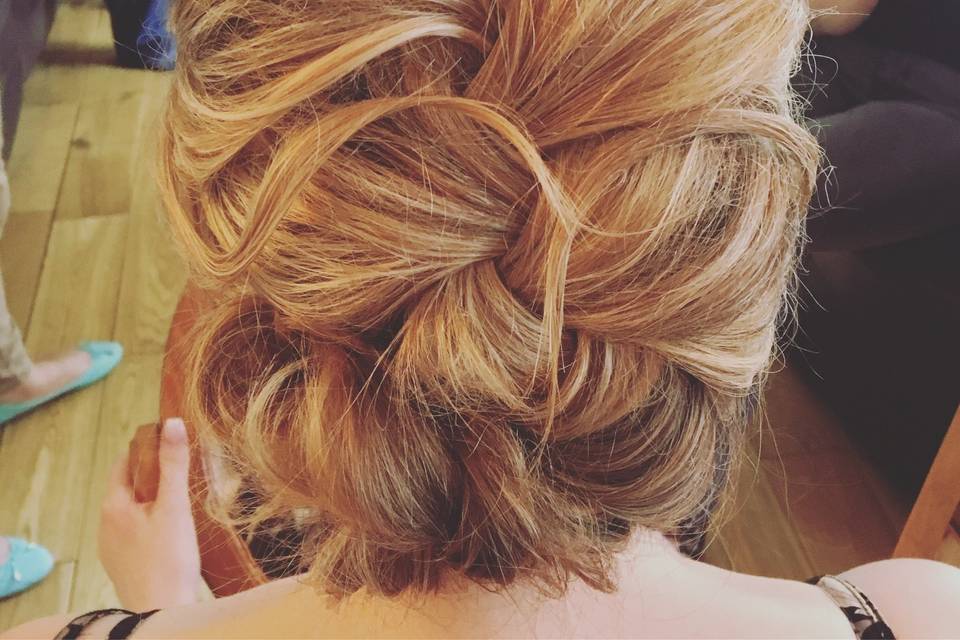 Bridal hair Norfolk