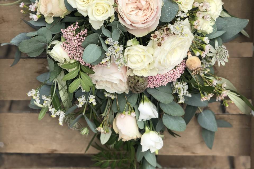 Blush & Ivory Shower Bouquet