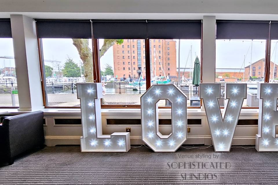 LOVE letters, Holiday Inn Hull