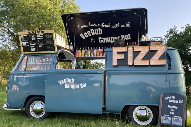 A classic VW Camper Van