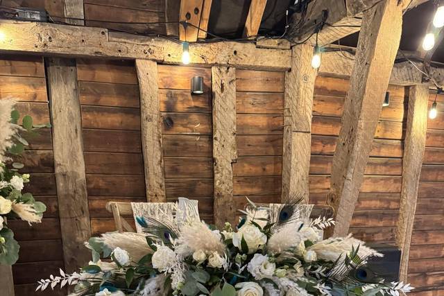 Boho style arrangement