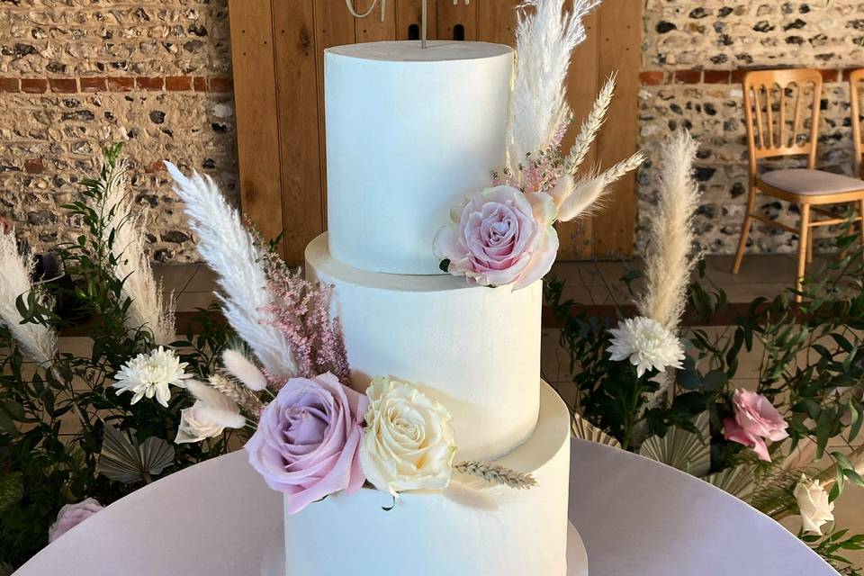 Boho-chic Cake