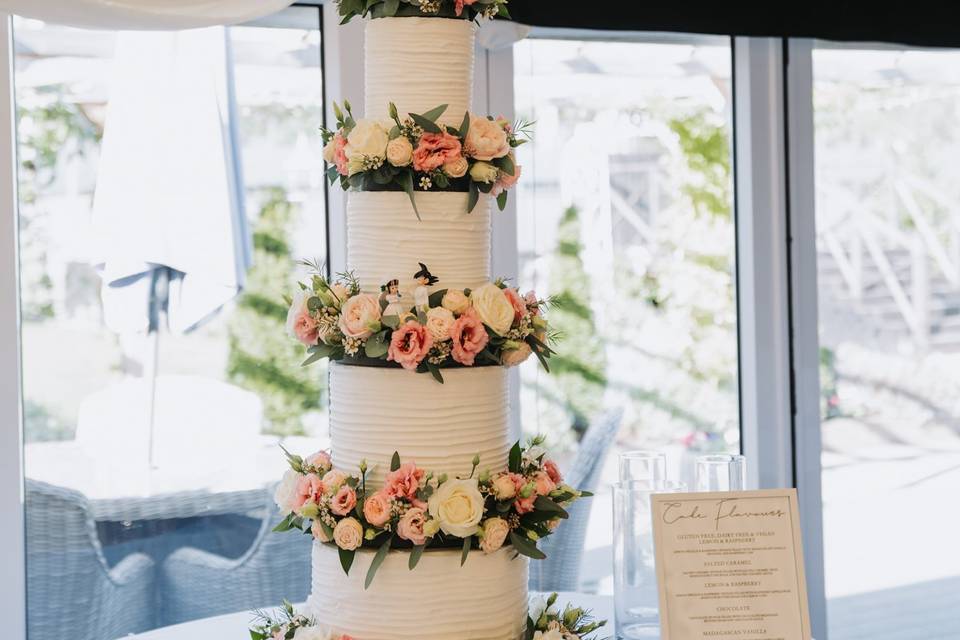 Show stopping cake flowers