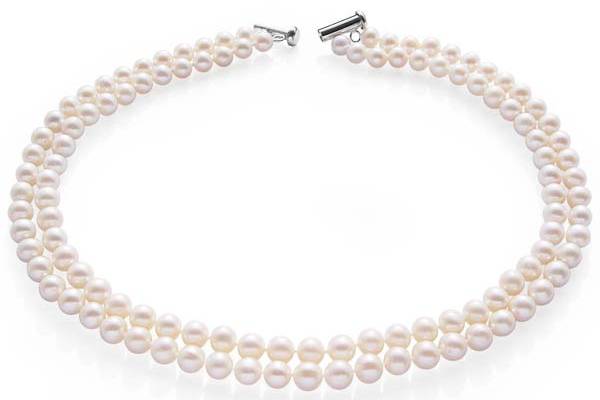 Wide range of pearl necklaces