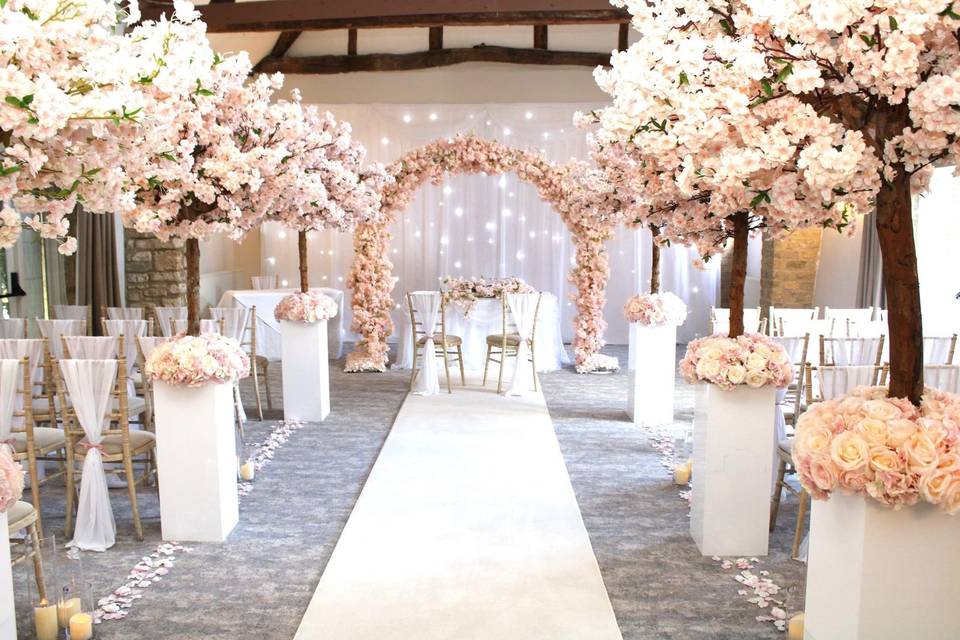 What a ceremony room!