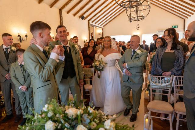 Brides Arrival