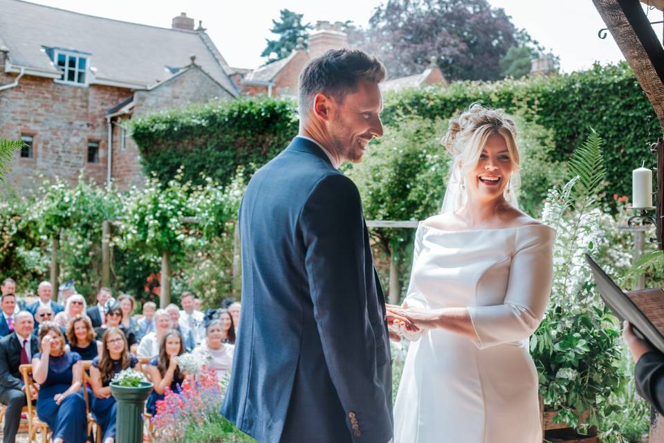 Marrying under the loggia