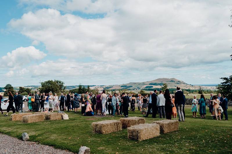 Outdoor Drinks Reception