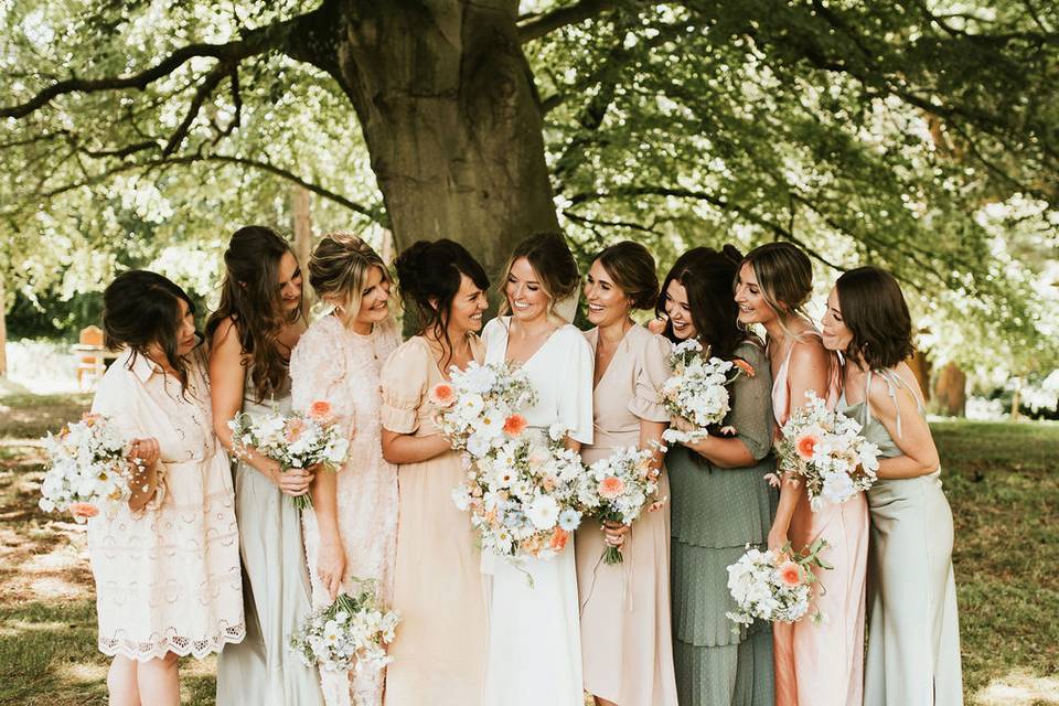 Bridal party photos