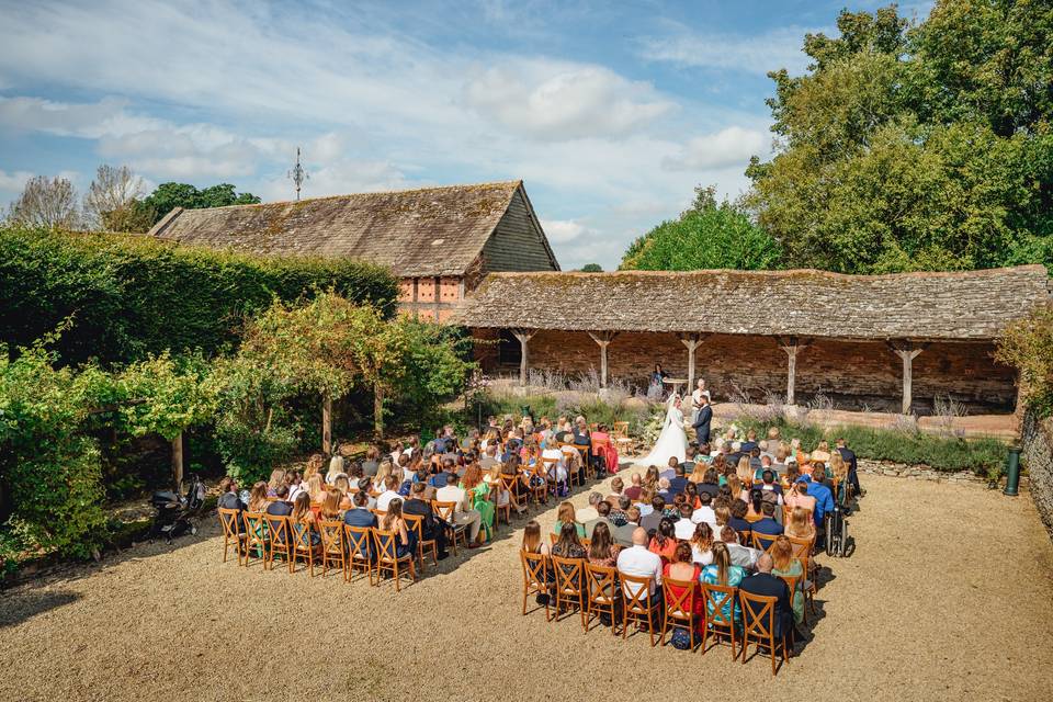 Fold yard ceremony