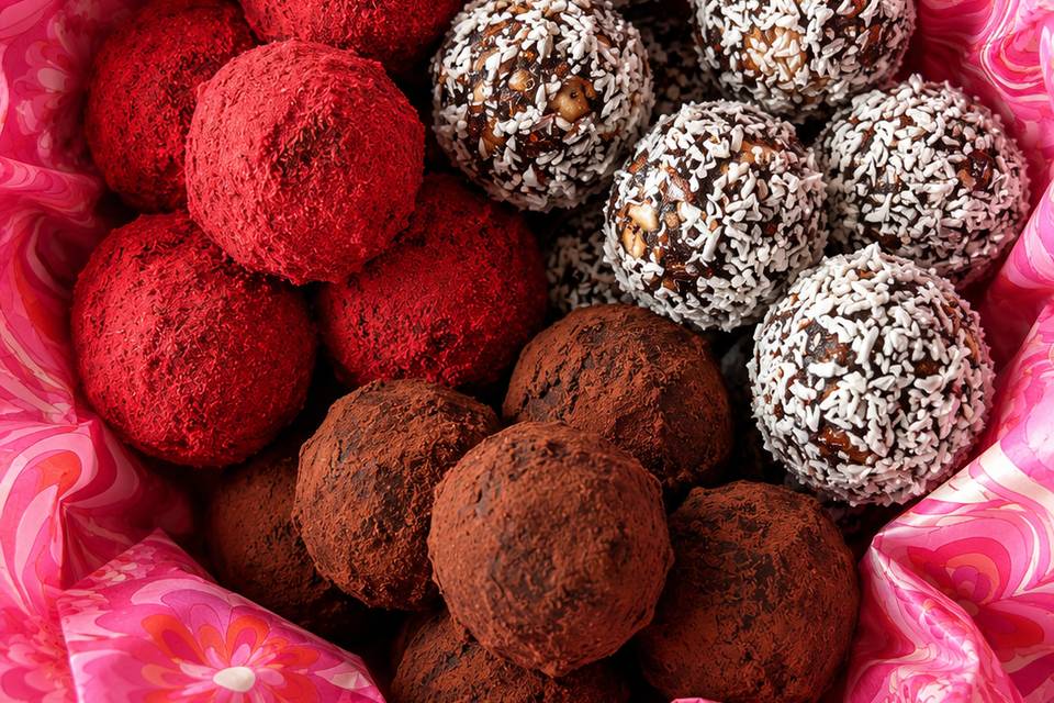 Hand made energy balls