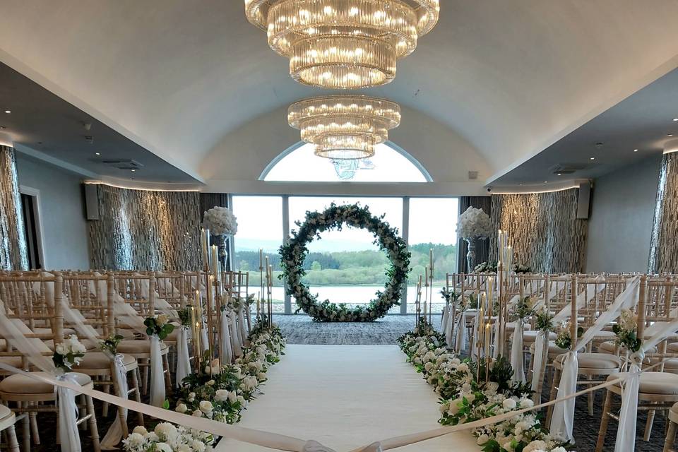 Eden Floral Aisle Runner