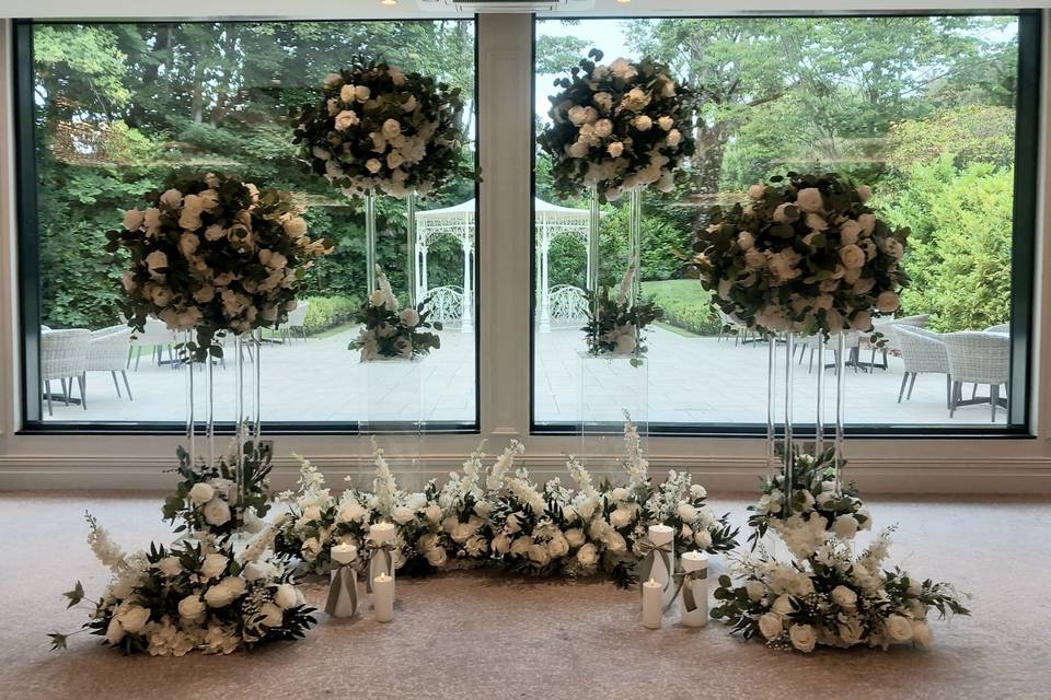 Eden Flower Ball Backdrop