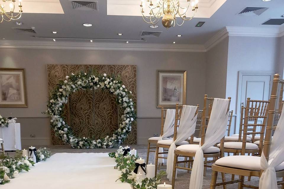 Floral Aisle Runner