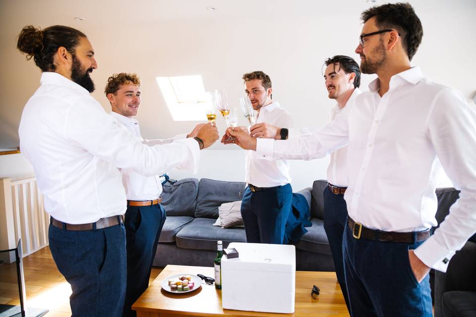 Groom prep