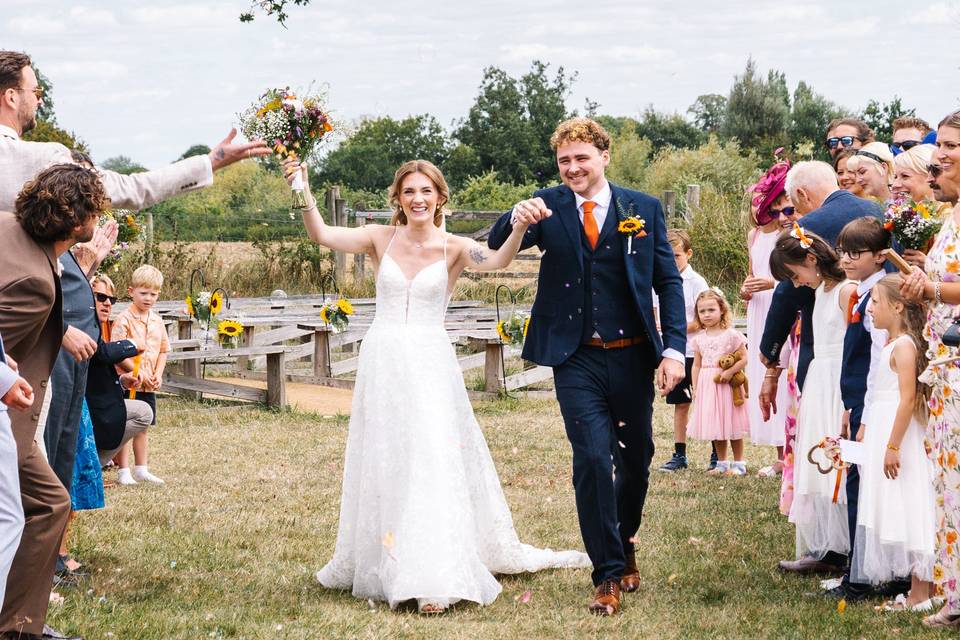 Confetti shot