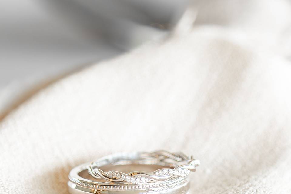 The wedding rings