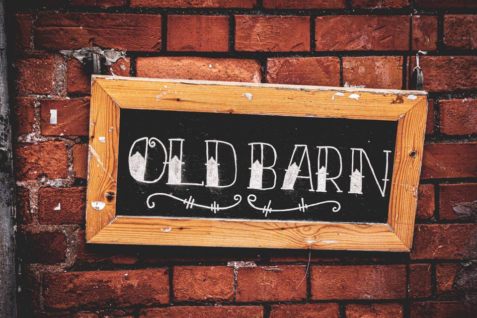Barn wedding