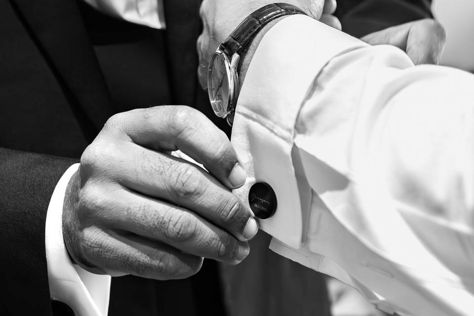 Grooms prep