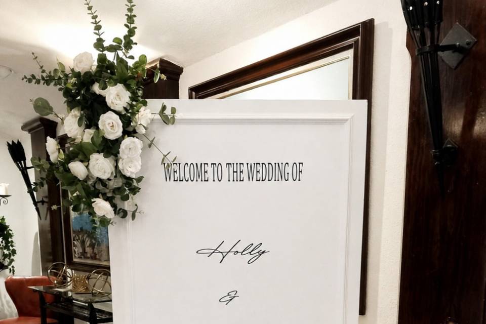 Welcome Sign