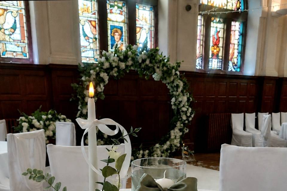 Log Slice Centrepiece