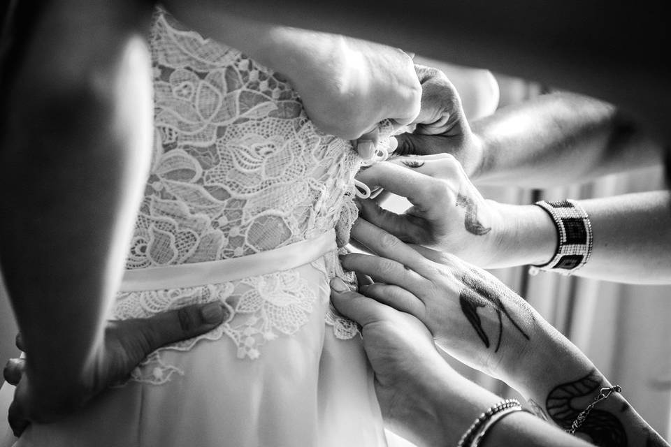 Bridal prep