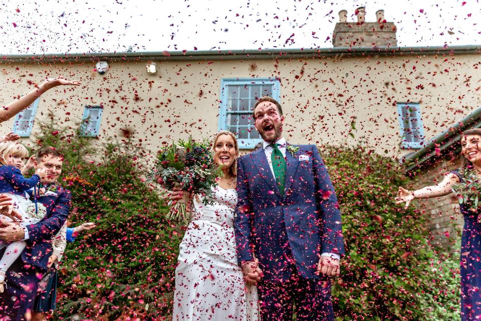 Portrait of the happy couple - David Cullimore Photography