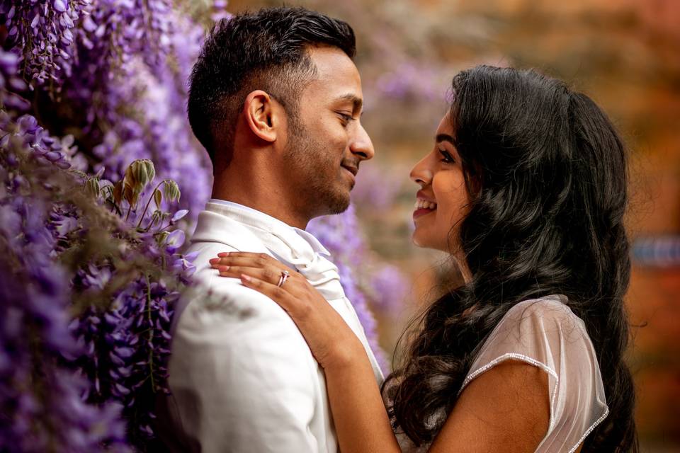 Portrait of the happy couple - David Cullimore Photography