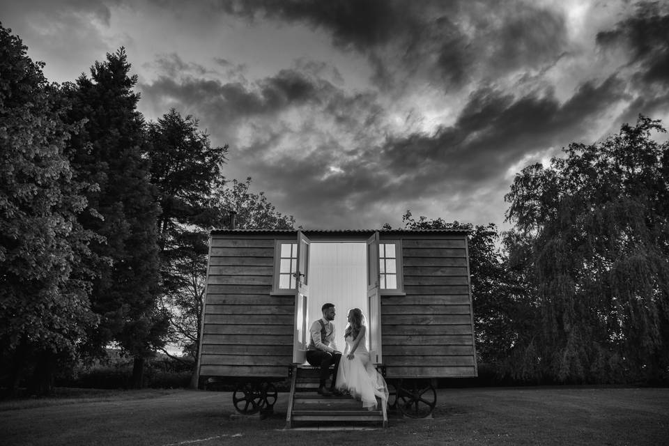 Couple seated together - David Cullimore Photography