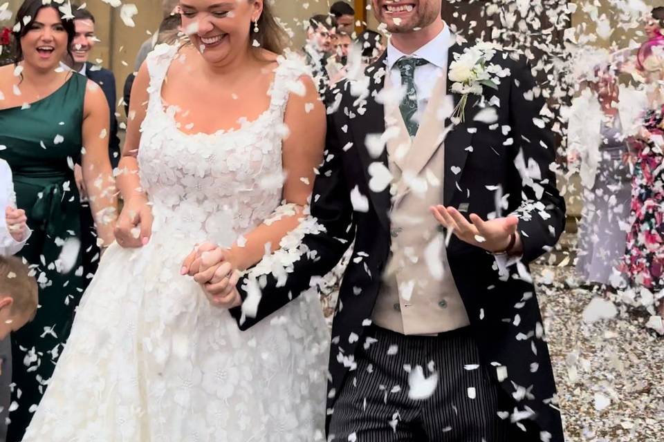 Confetti moment