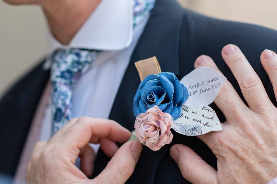 Personalised buttonholes