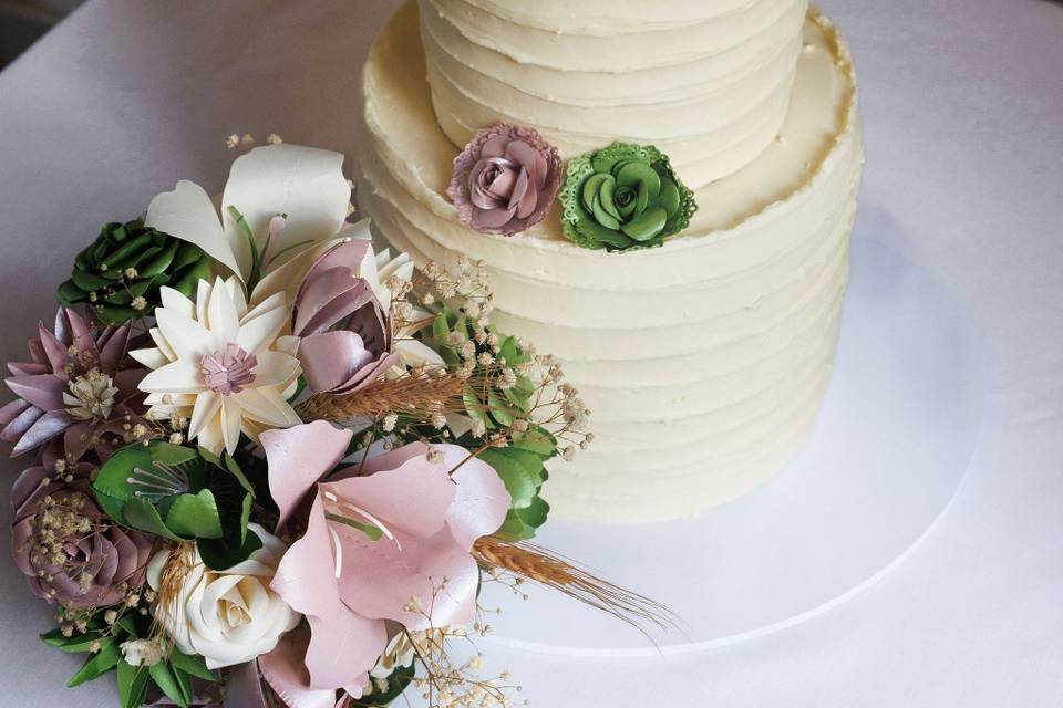 Pinks and greens 💚 🩷