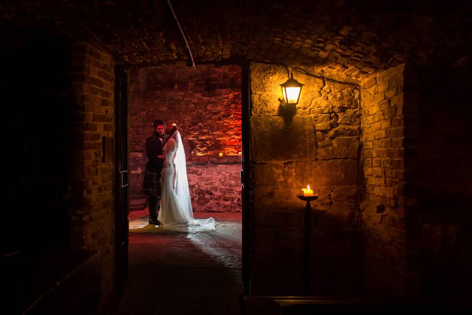 Couple in The Foundation Room