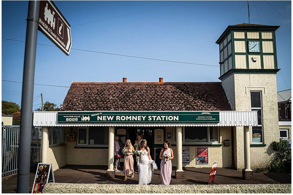 Bride Squad At Station