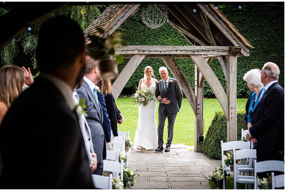 Bride Ceremony Entrance