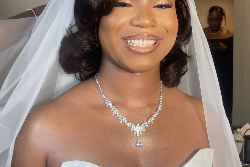 Soft glam for black women