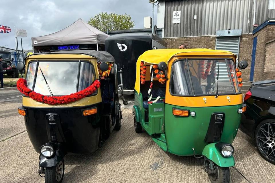 Indian Rickshaw Hire