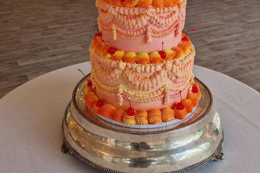 Buttercream Wedding Cake