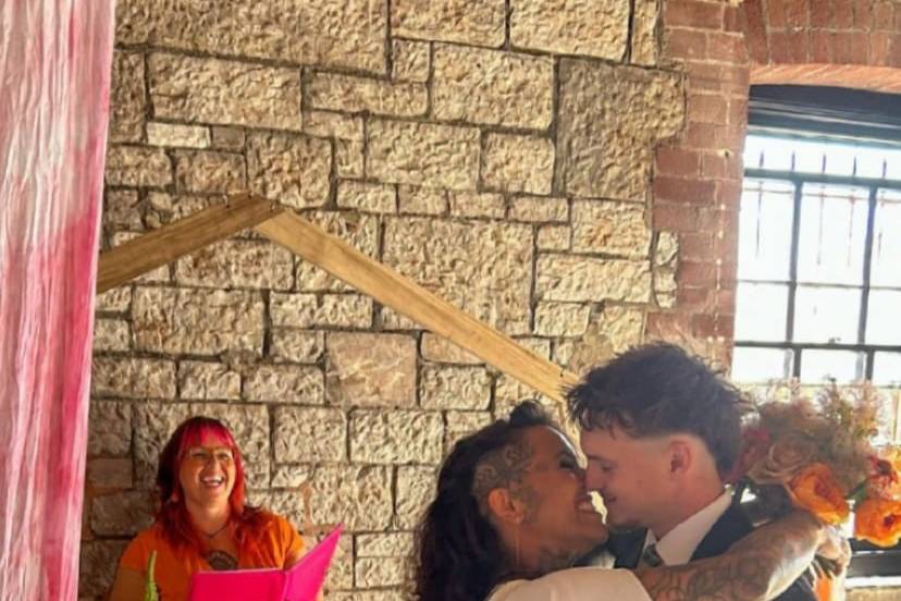 You may now kiss!