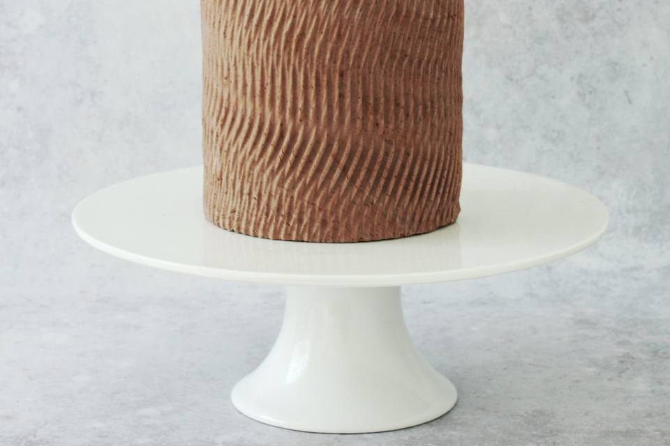 Texture Fondant Wedding Cake