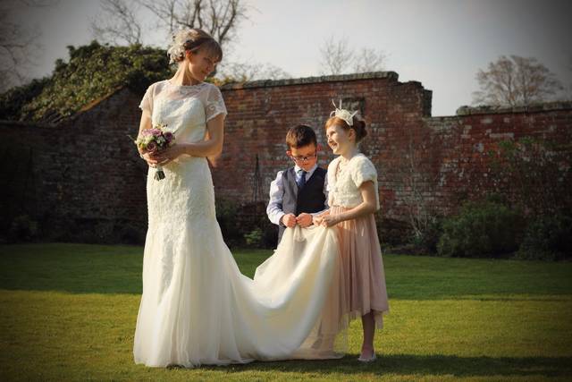 Moments before ‘I do’