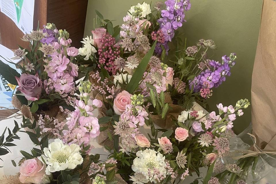 Pastel tones