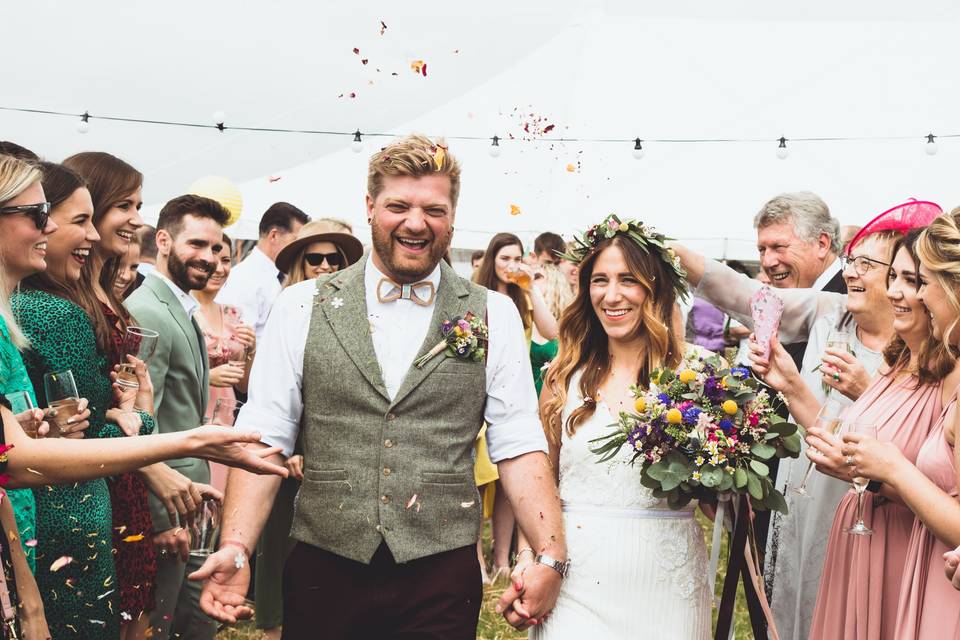 NEWLY WED'S AT NASHPOINT LIGHT