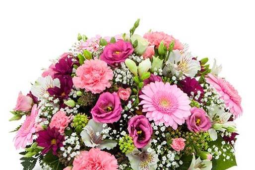 Pink Posy table arrangment