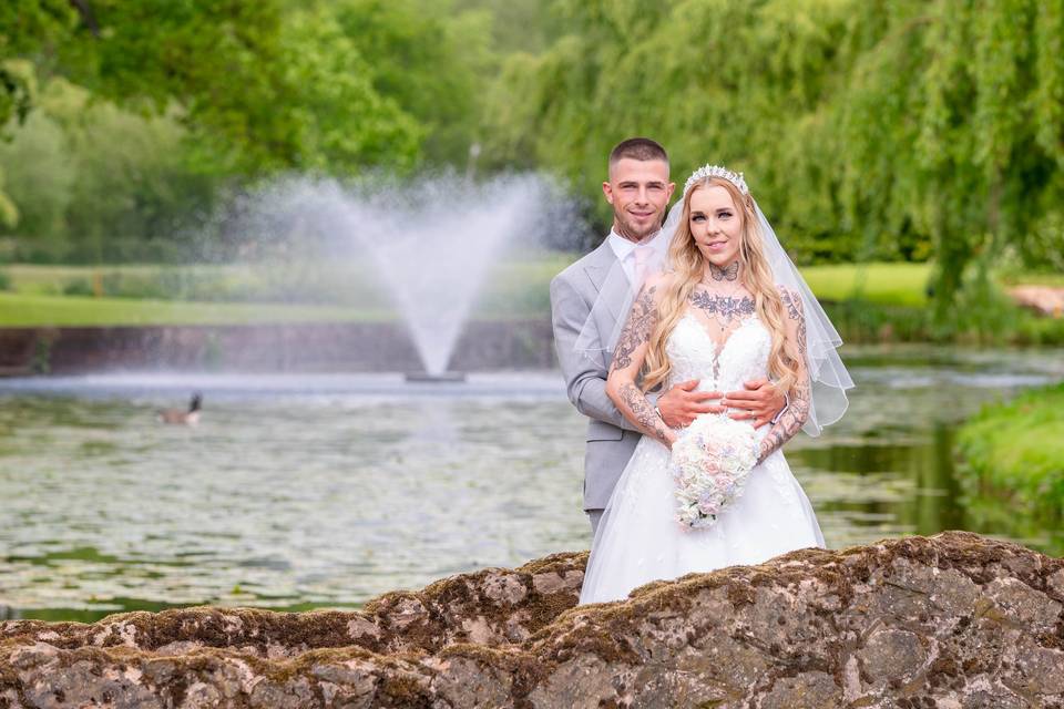 They like those fountains....