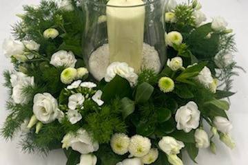 Wedding table centrepiece