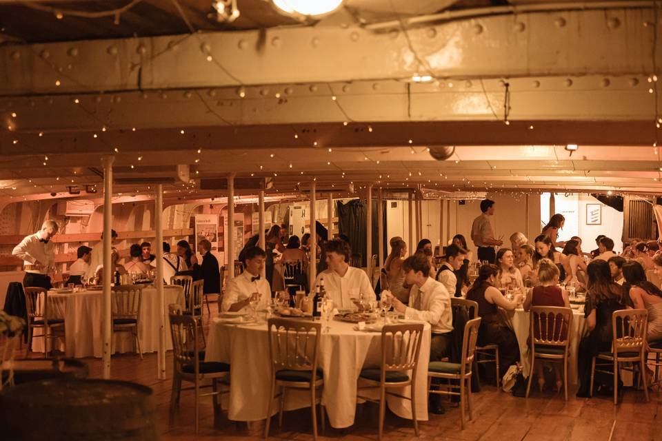 Diner in the Tween Deck